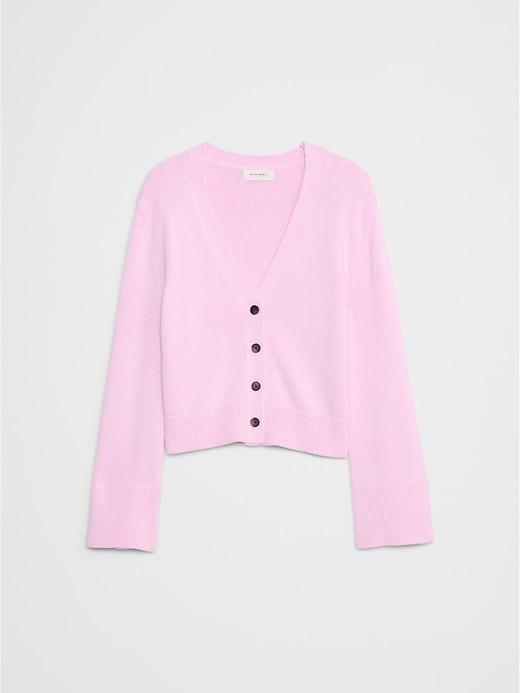 Bell-Sleeve Cardigan Product Image