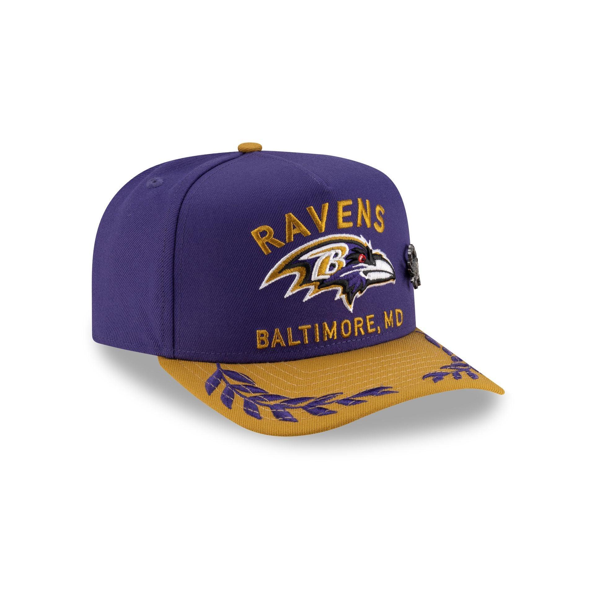 Baltimore Ravens 2025 Draft 59FIFTY A-Frame Fitted Hat Male Product Image