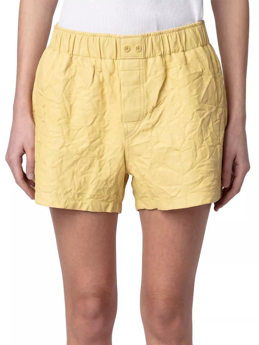 Pax Leather Shorts Product Image