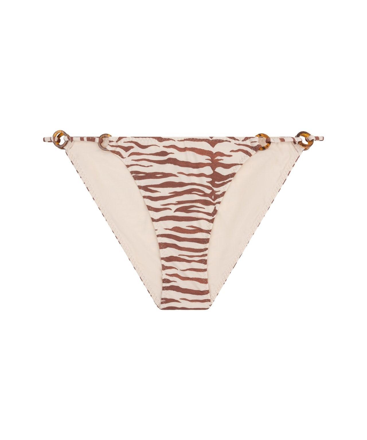 Bikini bottom with animal print Product Image