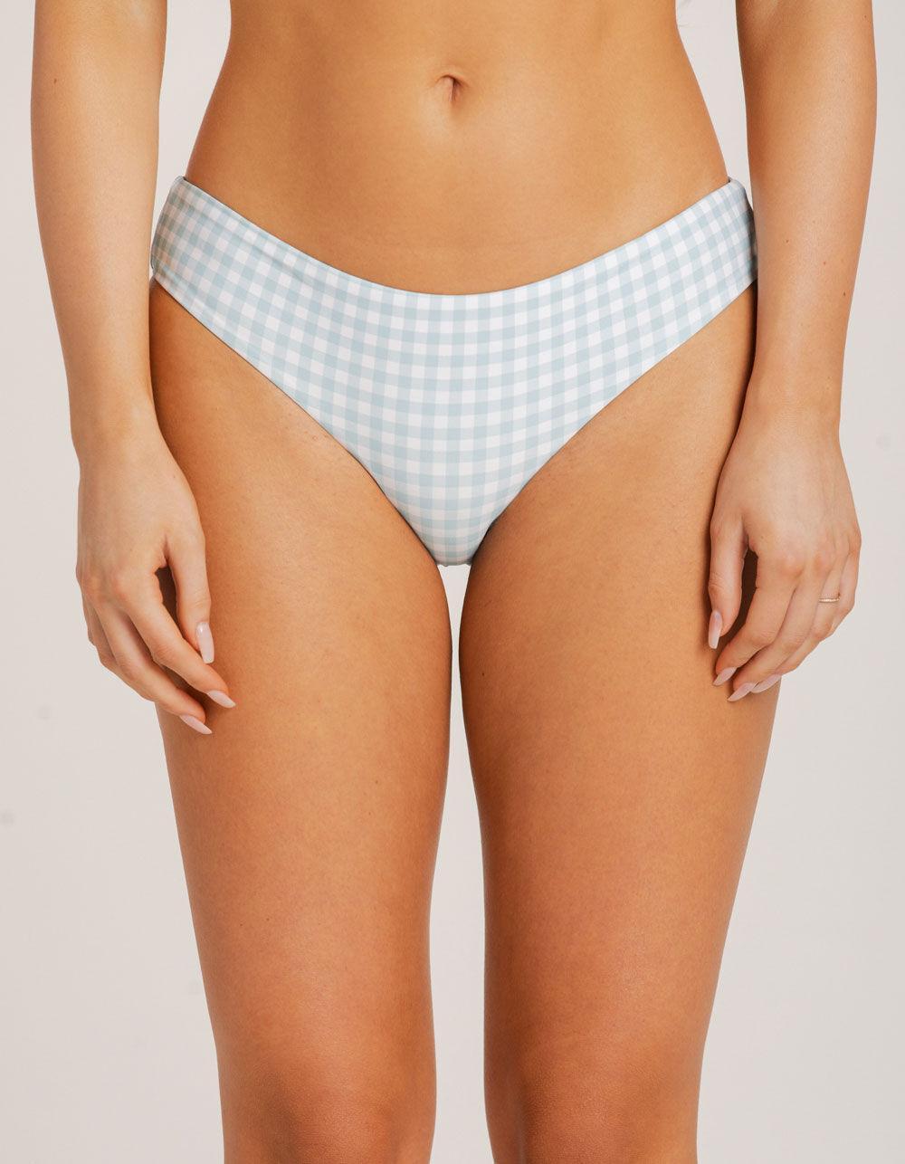 RIP CURL Gingham Cheeky Bikini Bottoms Product Image