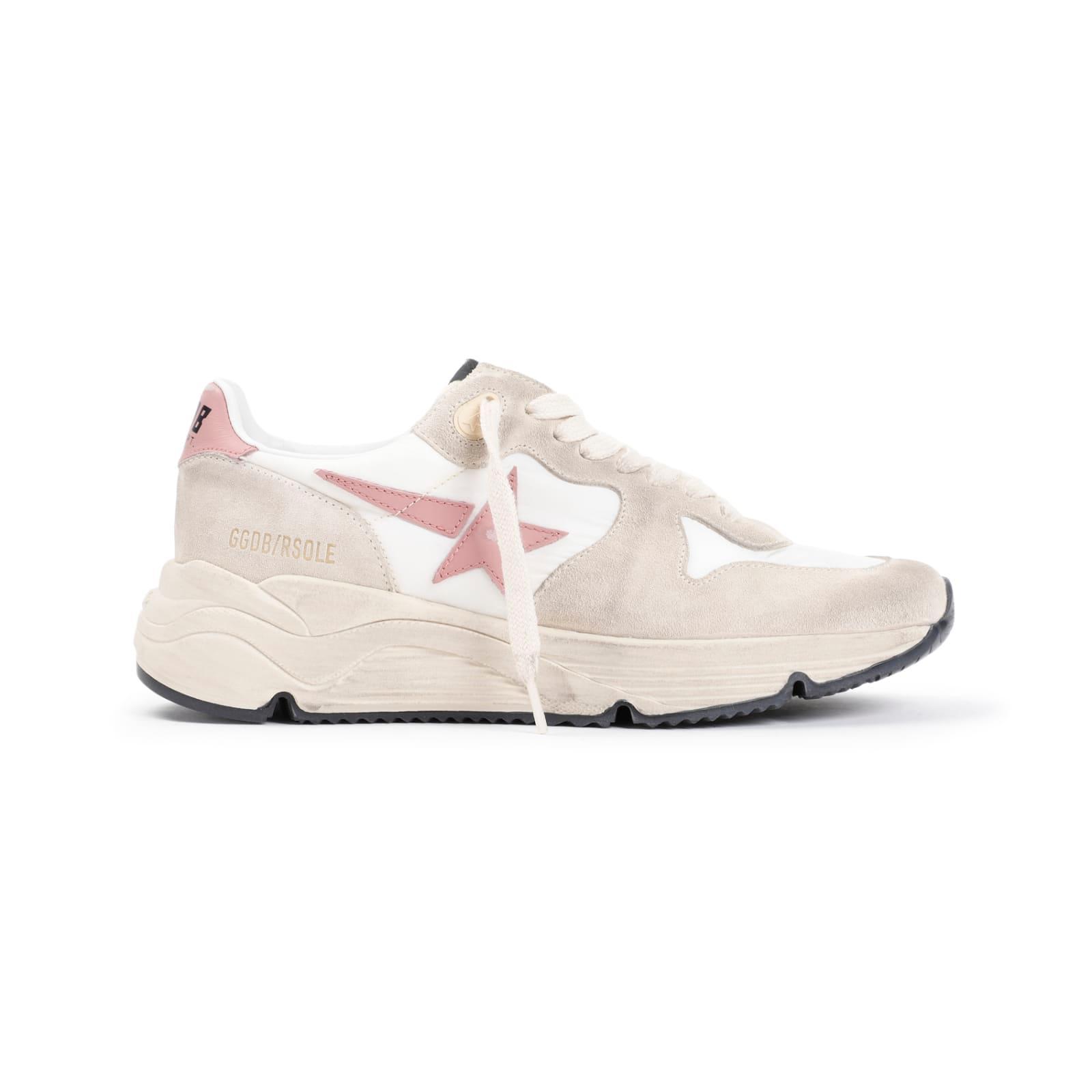 Running Sneakers In Beige Product Image