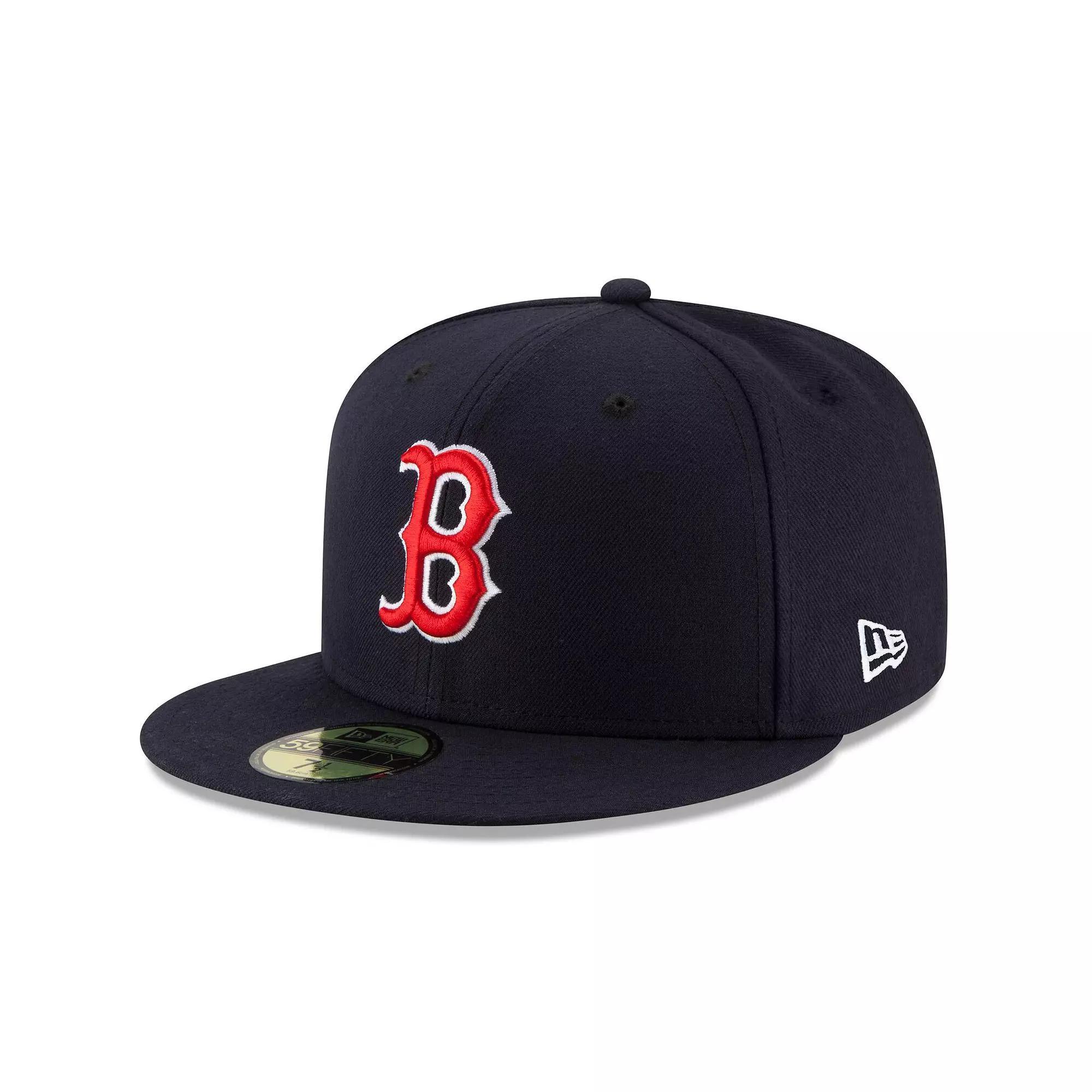 Men's New Era Navy Boston Red Sox Game Authentic Collection On-Field 59FIFTY Fitted Hat,  Product Image
