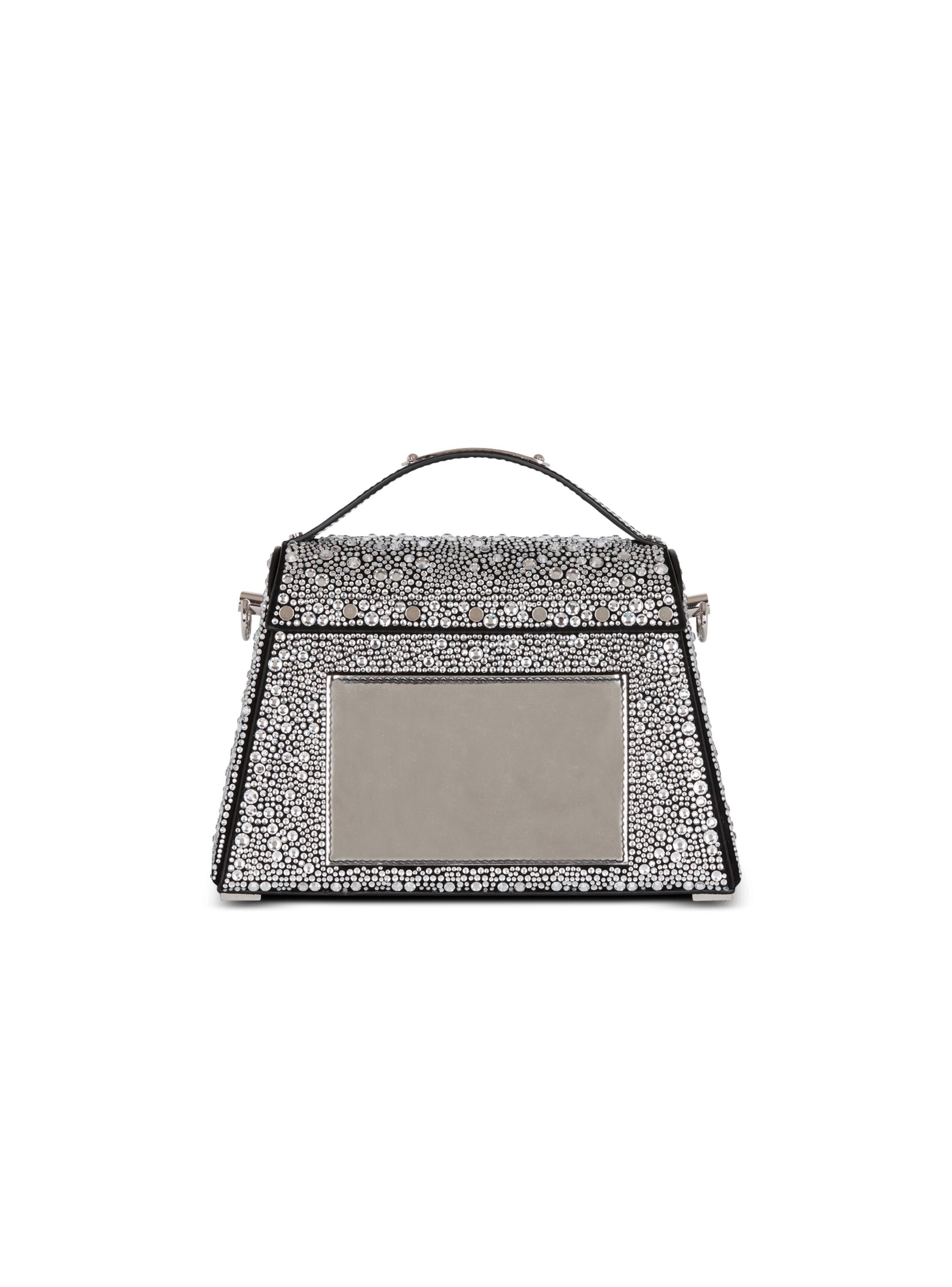 B-Buzz Dynasty bag in suede and rhinestones Product Image