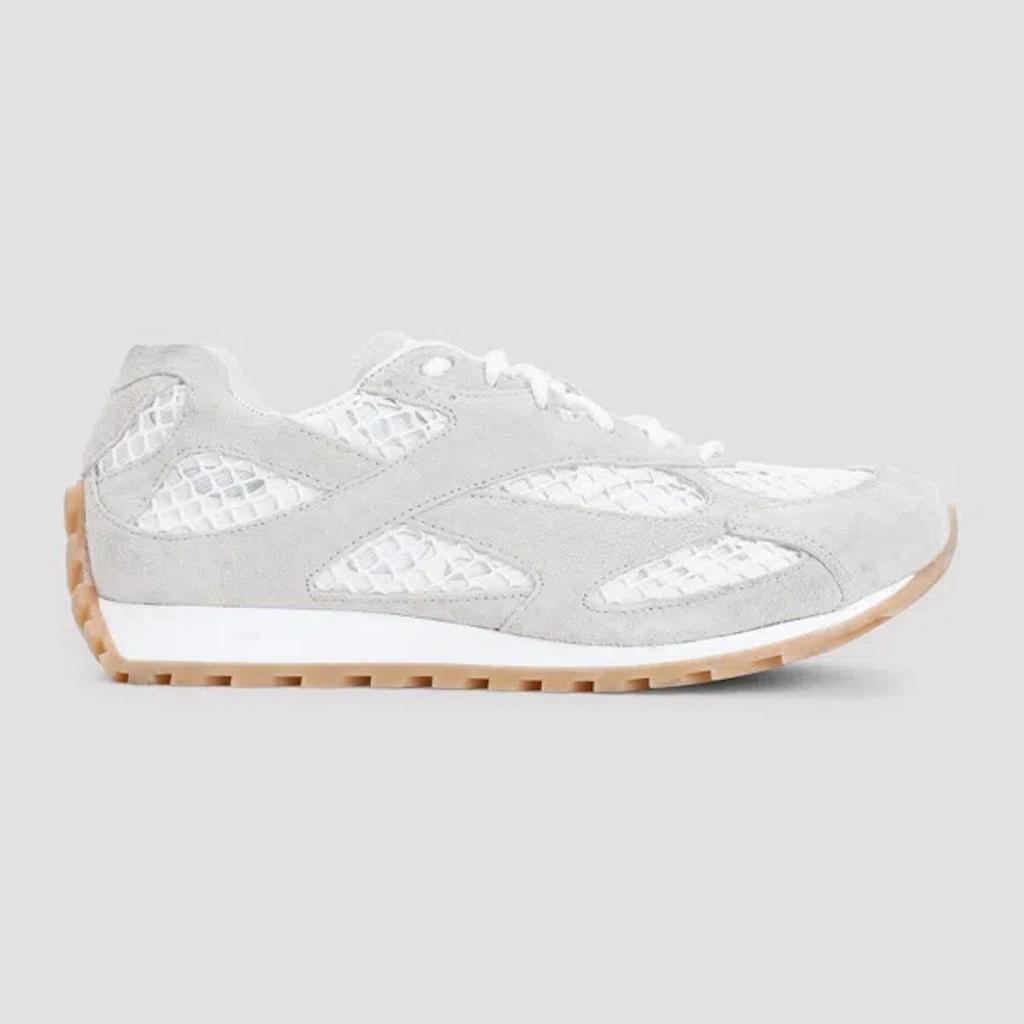 BOTTEGA VENETA Orbit Suede Sneakers In  Sea Salt Product Image