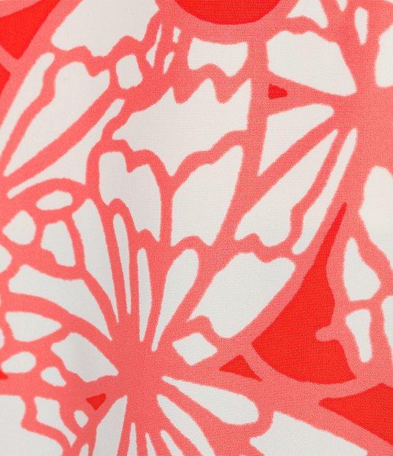 Jude Connally Alexa Petite Wings Print Split V-Neck Sleeveless Coordinating Tank Top Product Image