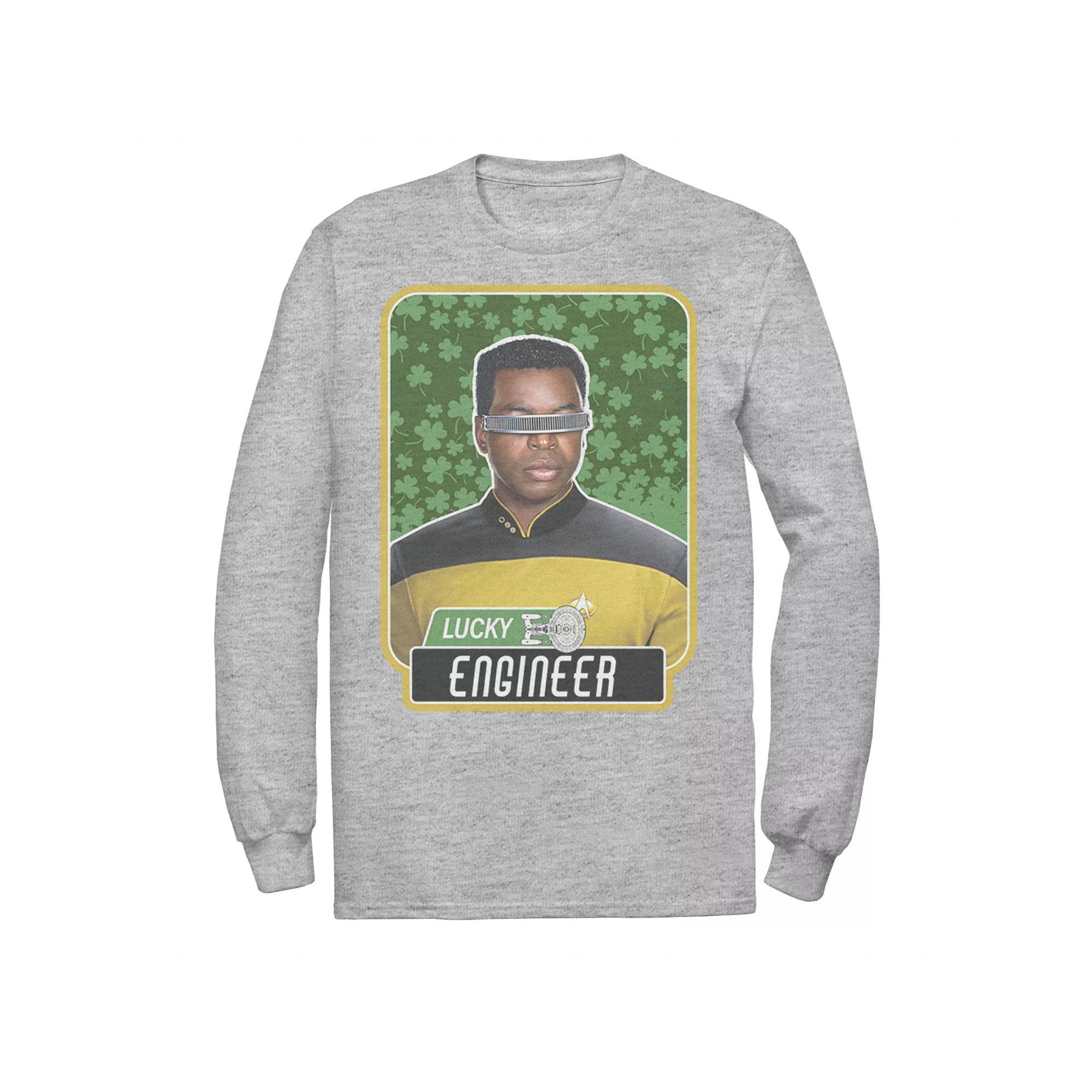 Men's Star Trek Next Generation St. Patty's Engineer Tee,  Product Image