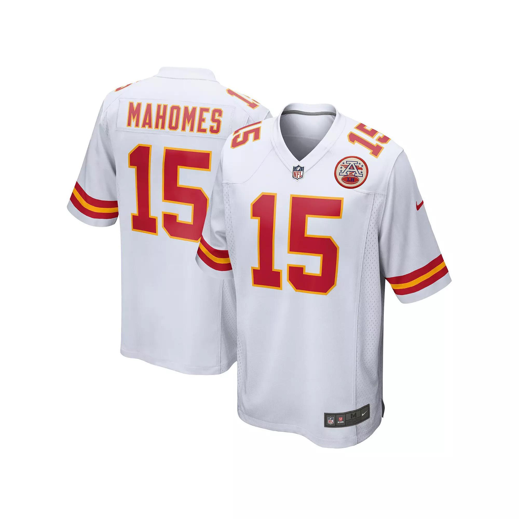 Men's Nike Patrick Mahomes White Kansas City Chiefs Game Jersey, Size: 3XL Product Image
