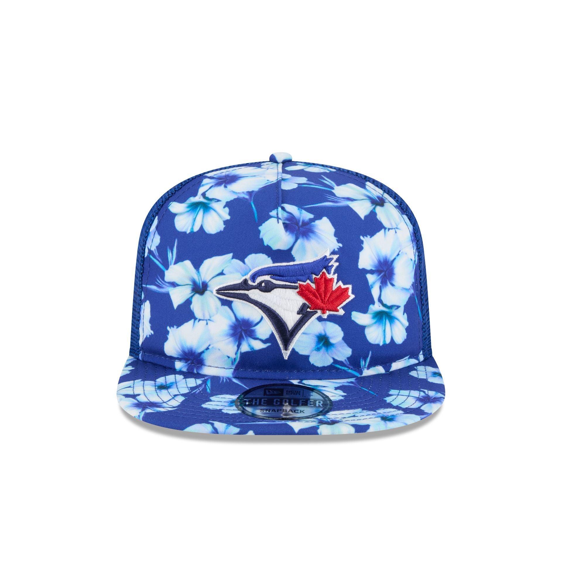 Toronto Blue Jays Pattern Golfer Trucker Hat Male Product Image