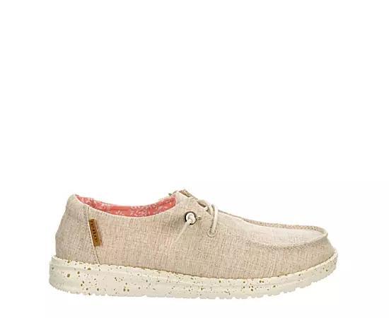 Heydude Womens Wendy Chambray Slip On Sneaker Product Image