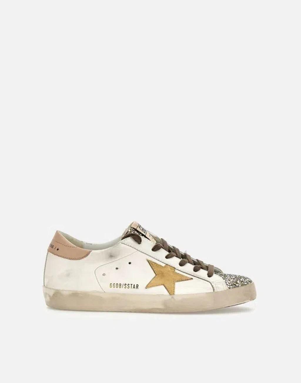 GOLDEN GOOSE "superstar" Sneaker In White Product Image