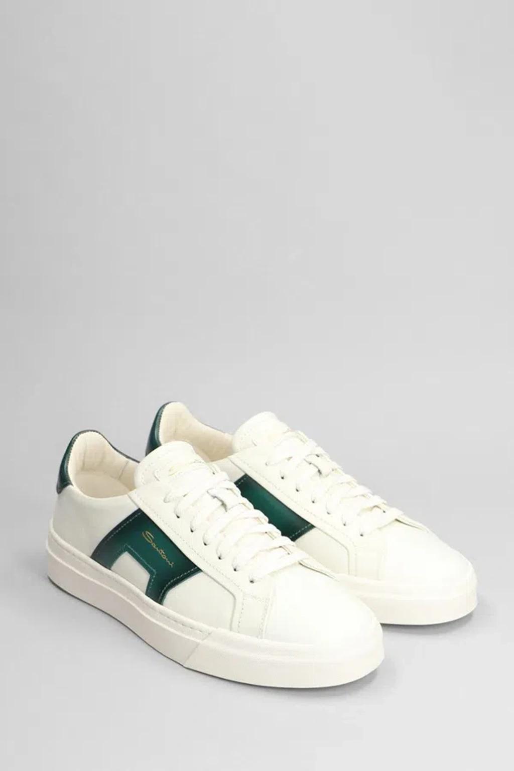 SANTONI Sneakers  Men Color Yellow Cream Product Image