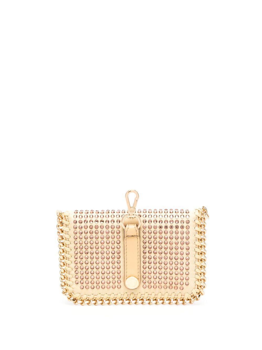 Falabella crystal-embellished wallet  Product Image