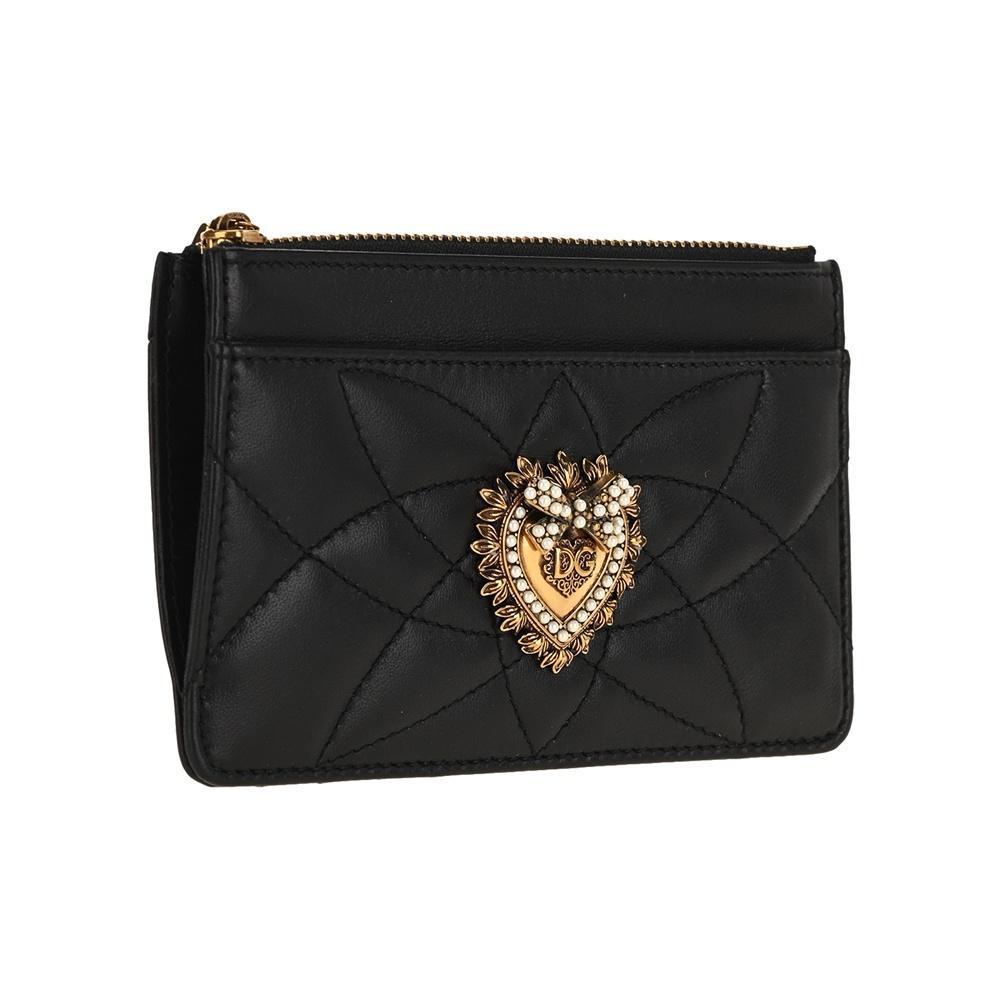 DOLCE & GABBANA Devotion Cardholder In Black Product Image