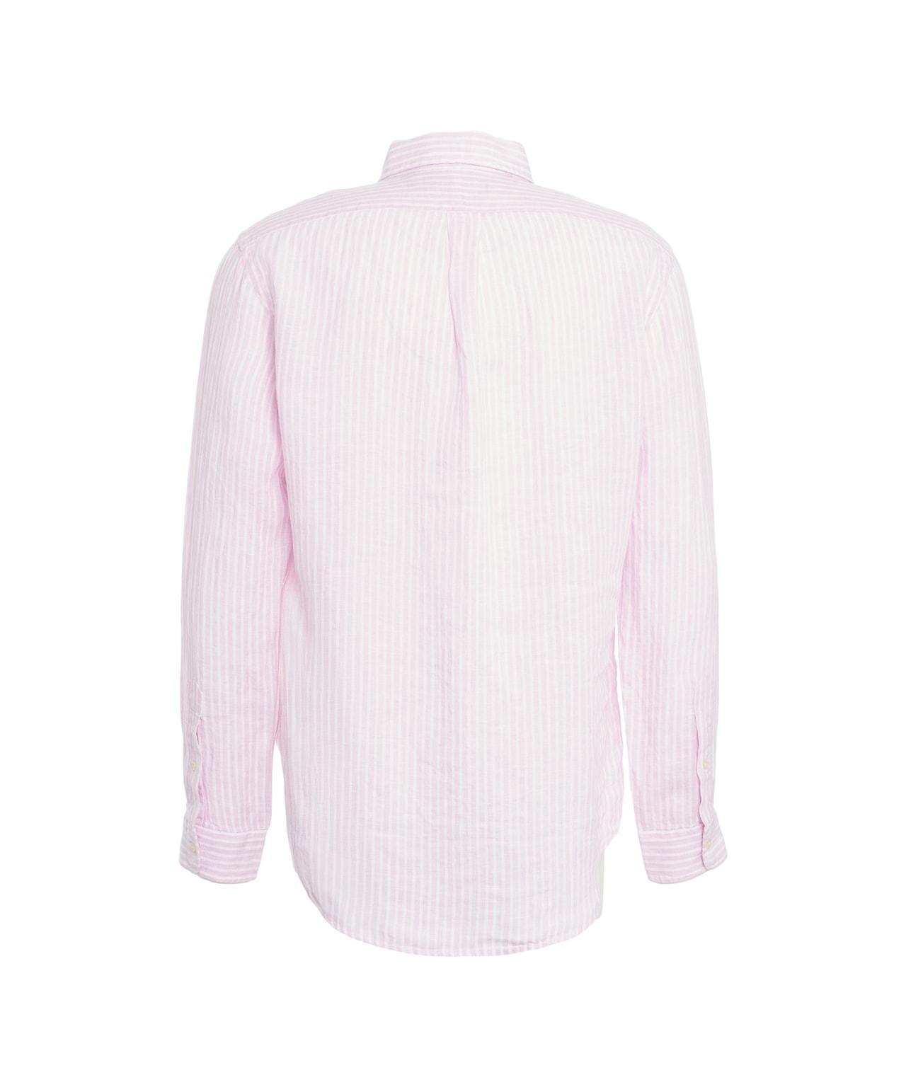 Striped shirt with logo embroidery Product Image