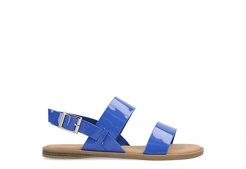 Journee Women's Lavine Sandals, Size: 6.5, Royal Blue Product Image