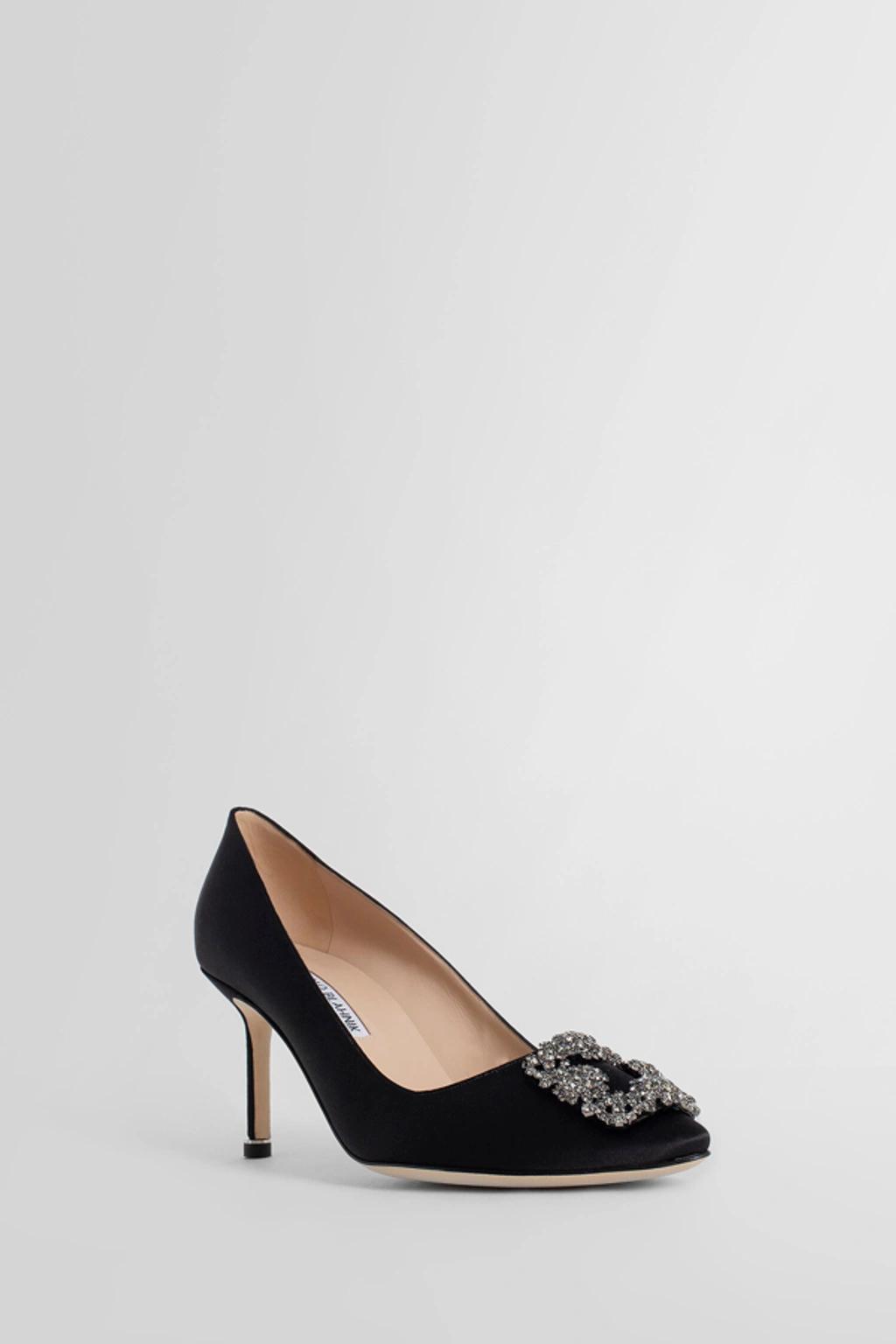 MANOLO BLAHNIK Pumps  Woman Color Black Product Image