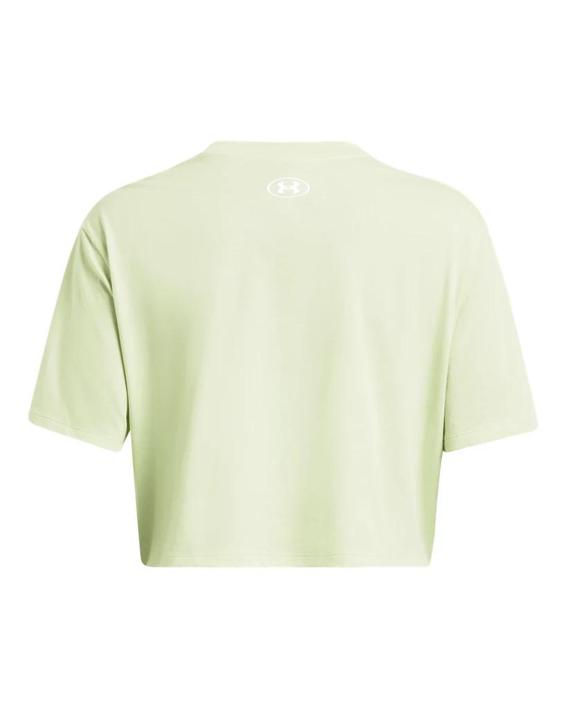 Women's UA Boxy Crop Logo Short Sleeve Product Image