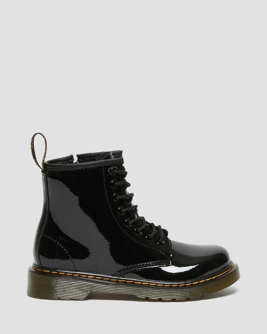 Junior 1460 Patent Leather Lace Up Boots Product Image