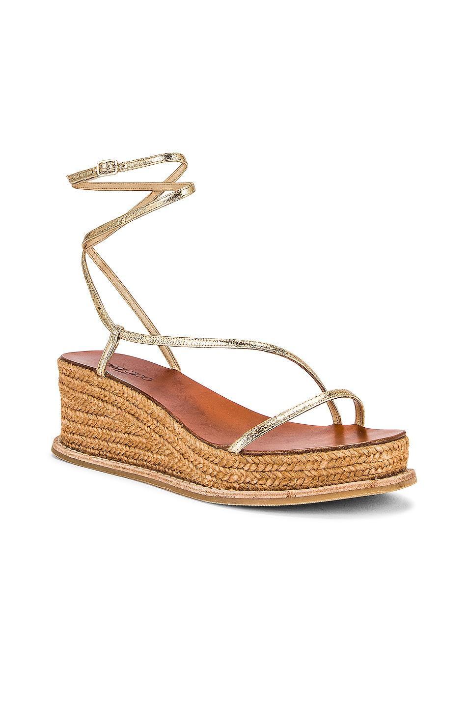 Jimmy Choo Drive 60 Sandal in Metallic Product Image