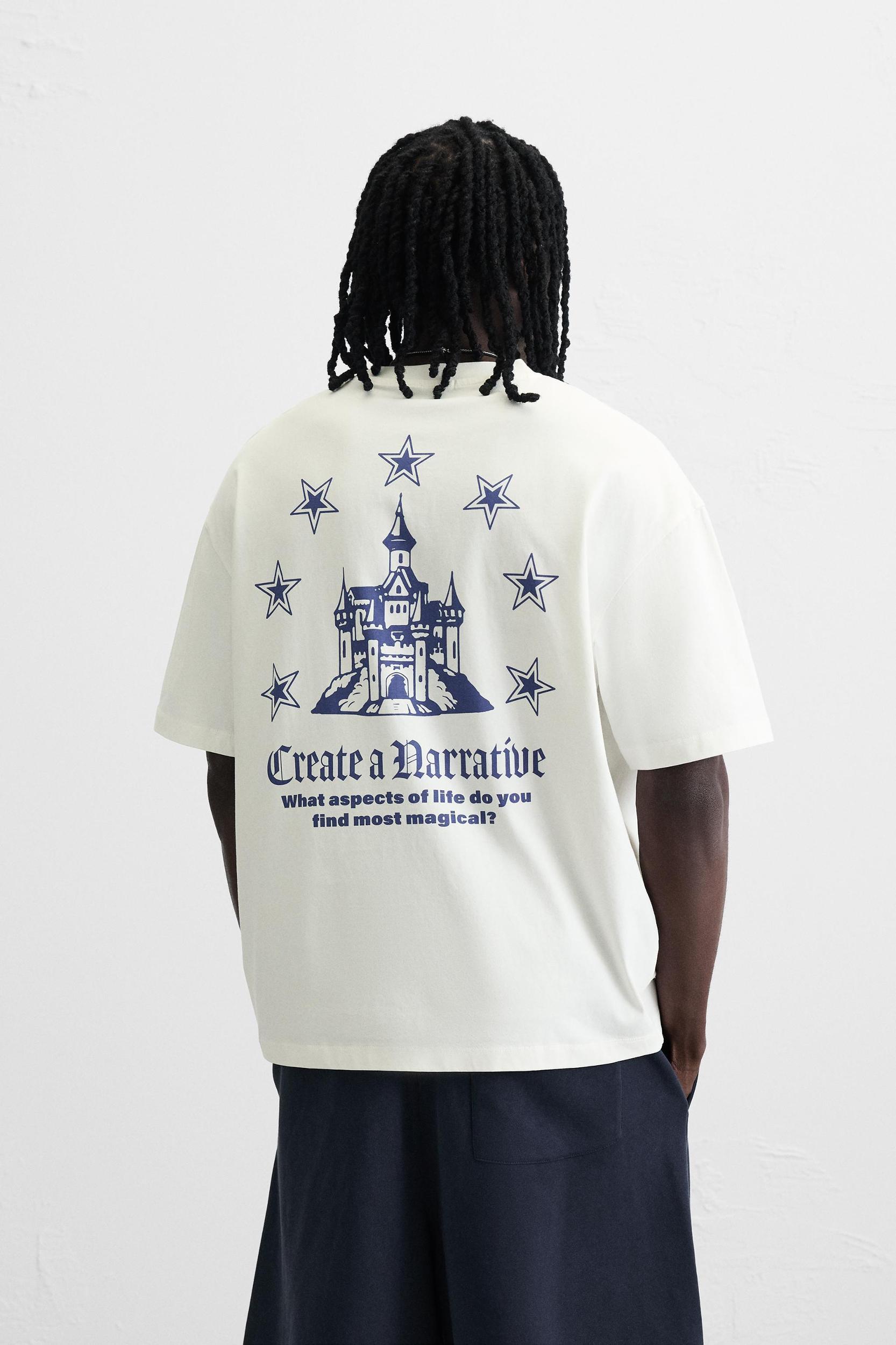 PRINTED GRAPHIC T-SHIRT Product Image