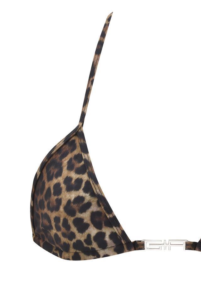 AVA BIKINI TOP - LEOPARD Product Image