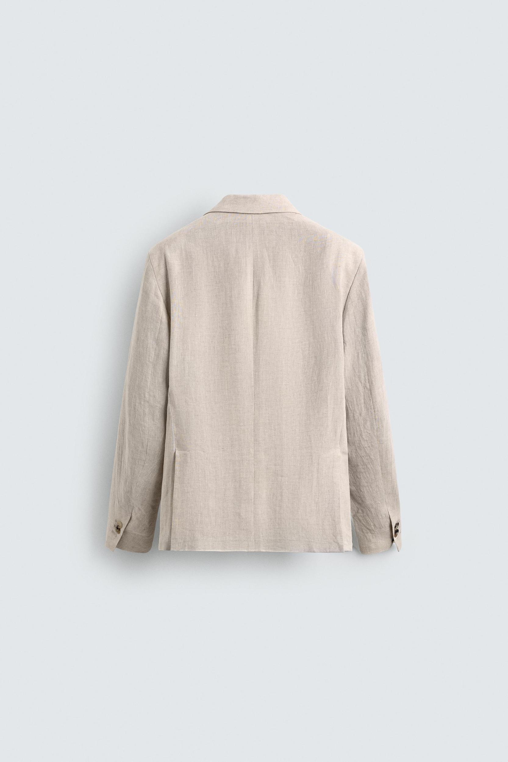 100% LINEN SUIT BLAZER Product Image