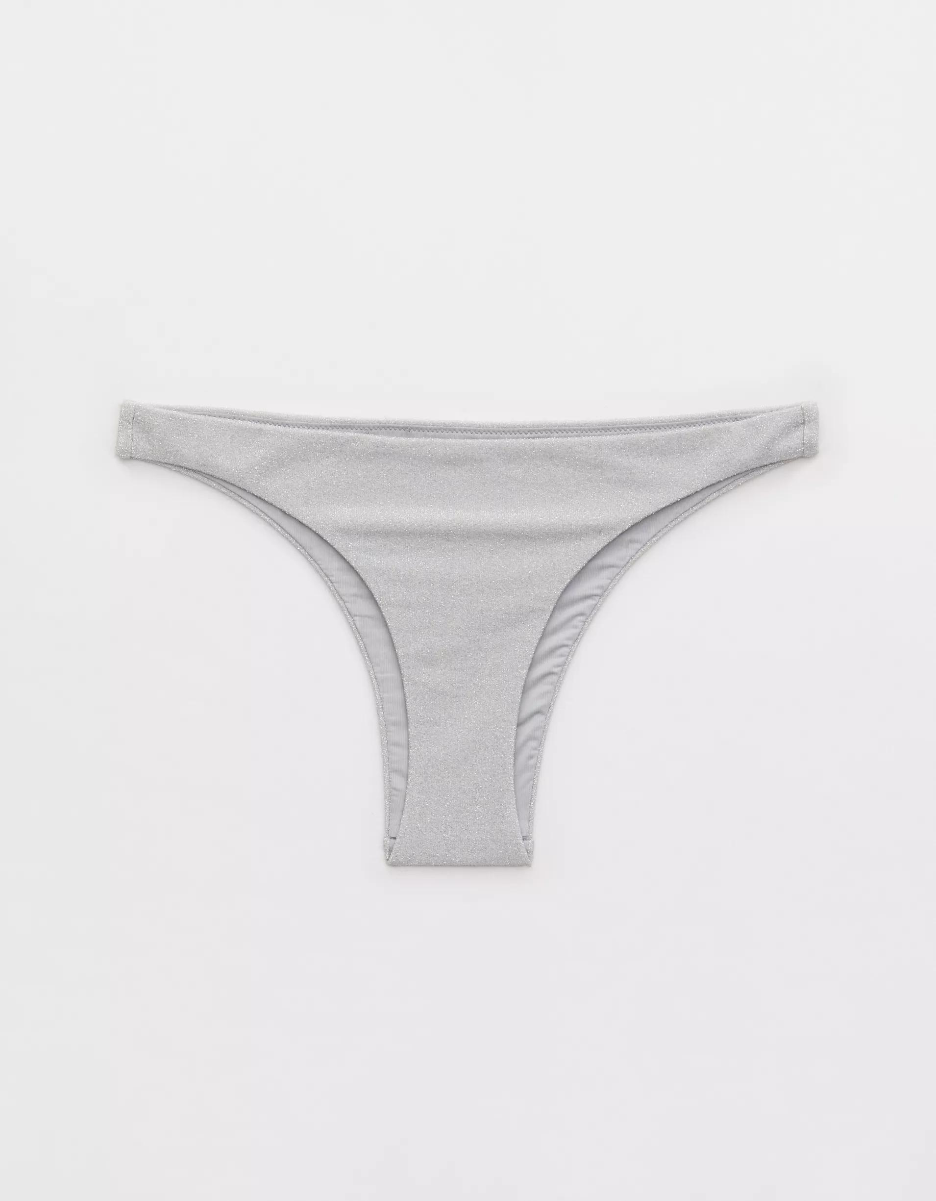 Aerie Sparkle Cheekiest Bikini Bottom Product Image
