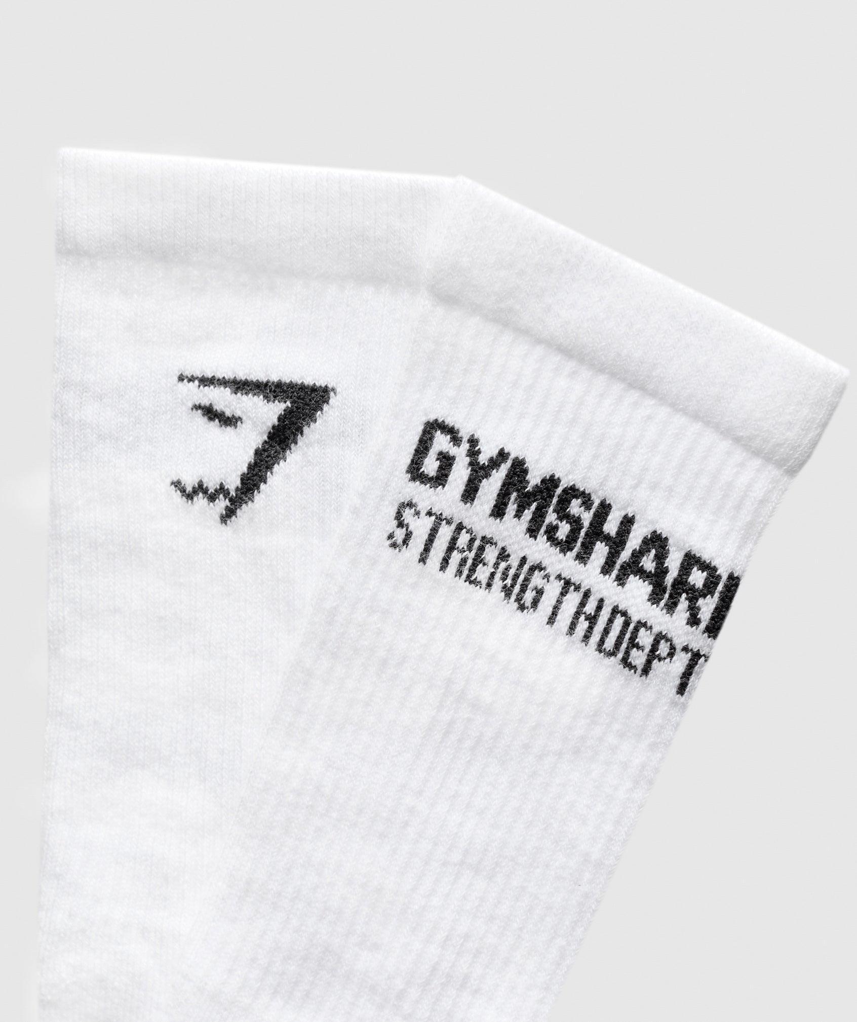 Strength Dept. Graphic Crew Socks Product Image