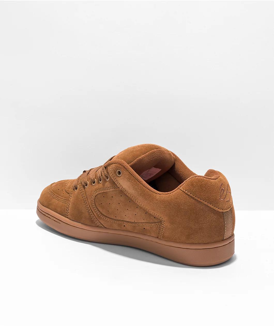 eS Accel OG Brown & Gum Skate Shoes Product Image