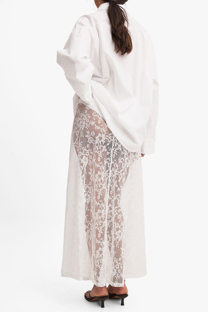 Lace Maxi Skirt Product Image