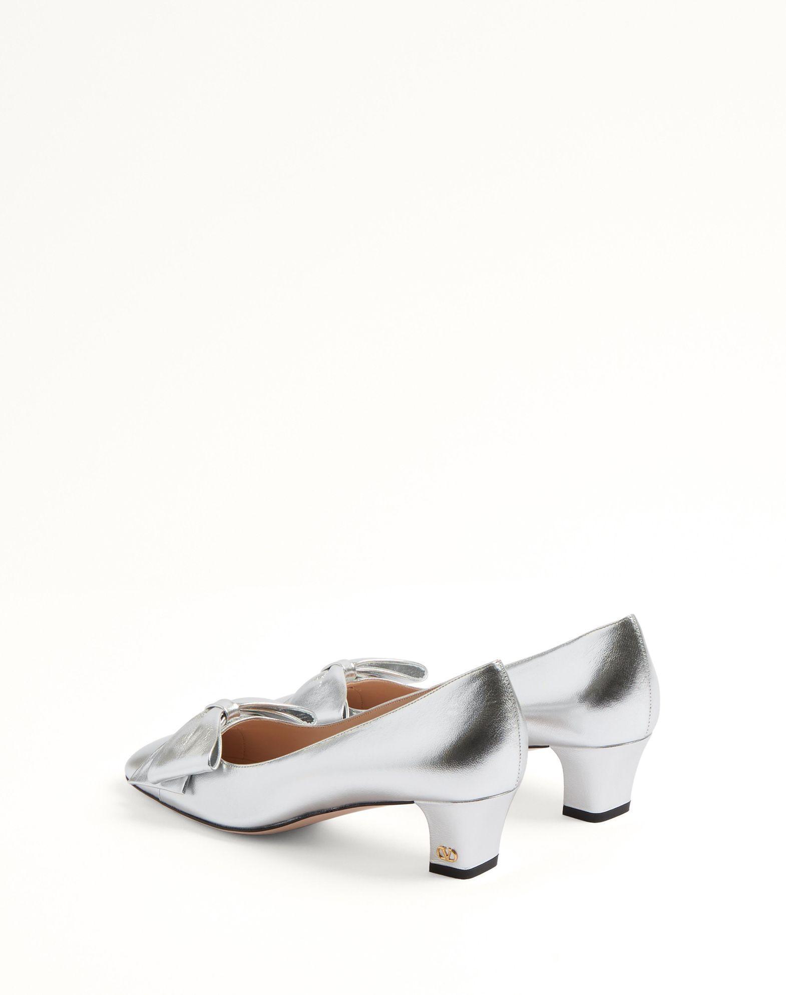 Bowow Pumps In Laminated Nappa 45Mm Product Image