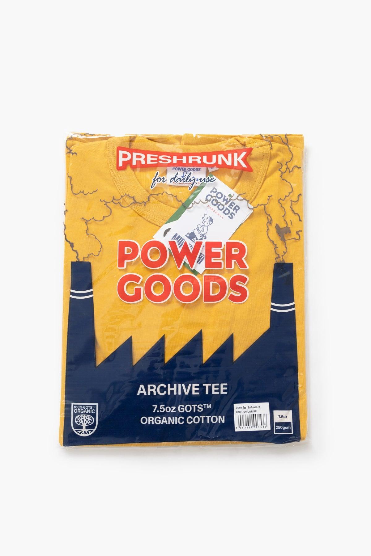 Power Goods - Archive T-Shirt - Sunflower Product Image