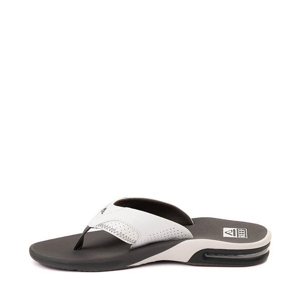 Mens Reef Fanning Sandal - Grey / White Product Image