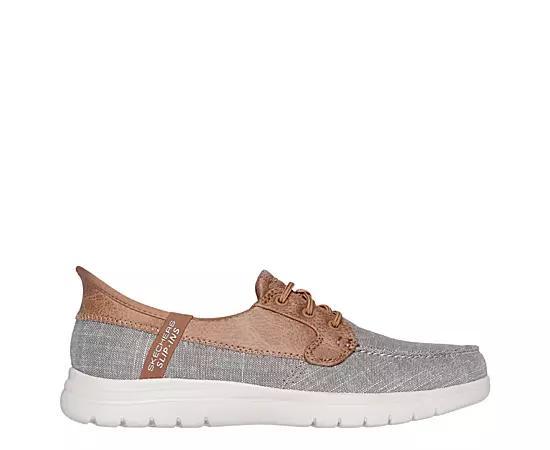 Skechers Womens Slip-Ins On The Go Flex Coastal Sky Sneaker Product Image