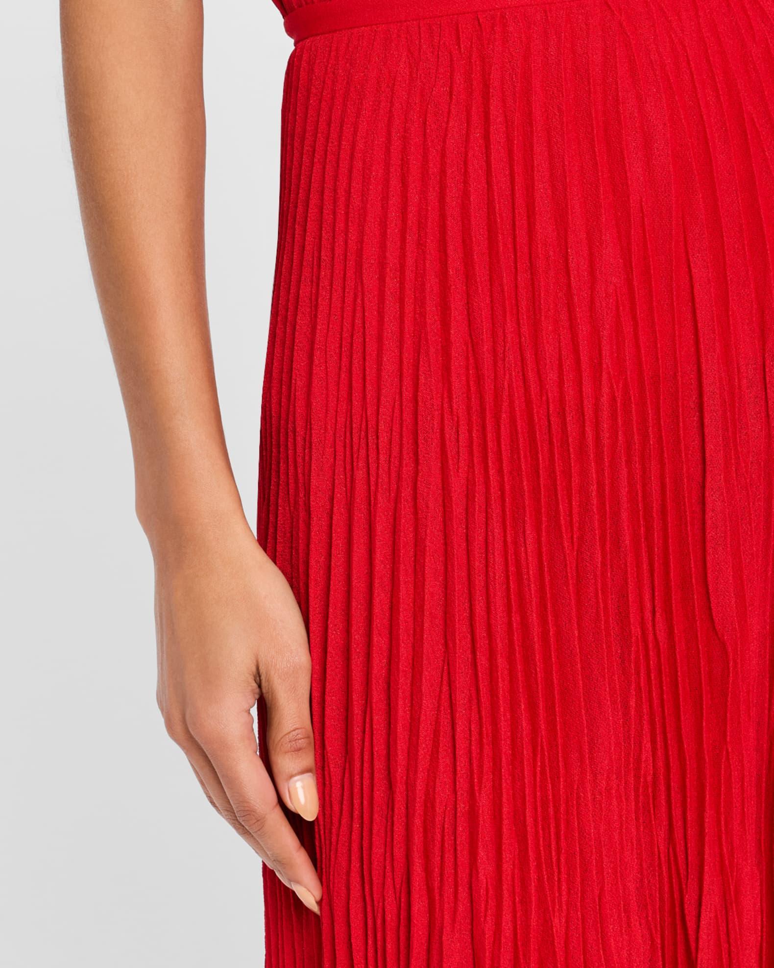 Rosalyn Pleated Jersey Skirt Product Image