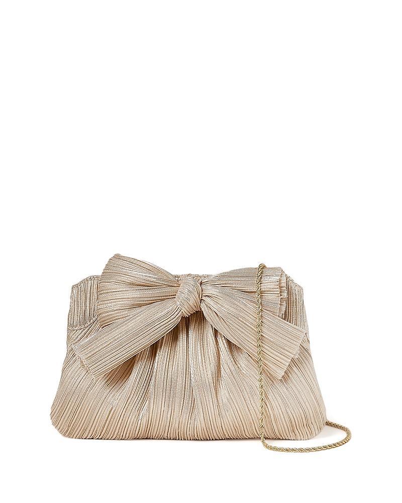 Loeffler Randall Rayne Small Pleated Bow Frame Clutch Product Image
