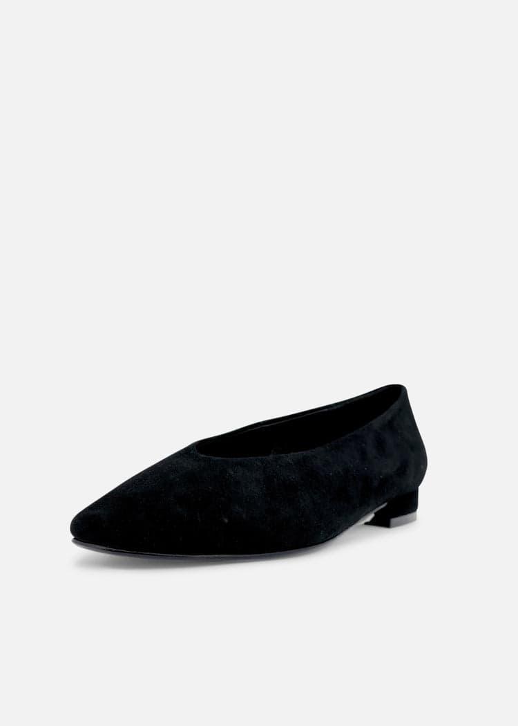 Slick Suede Ballet Flats Product Image