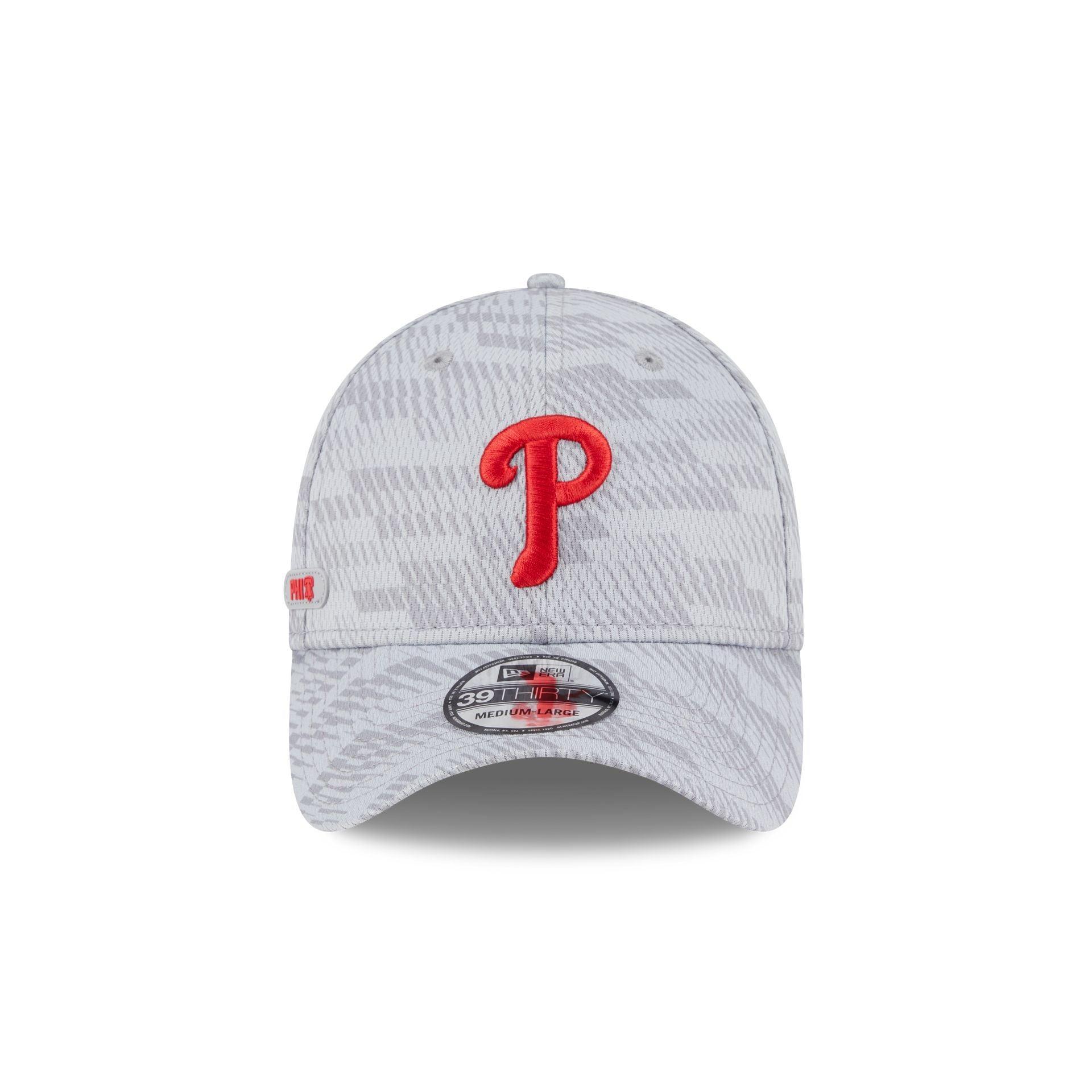 Philadelphia Phillies 2025 Clubhouse Gray 39THIRTY Stretch Fit Male Product Image
