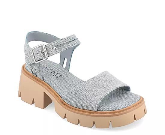 Journee Collection Womens Tillee Platform Sandal Product Image