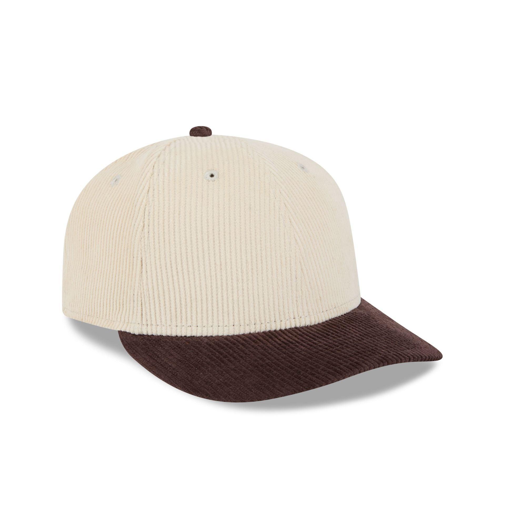 New Era Cap Walnut Corduroy Visor Low Profile 59FIFTY Fitted Hat Male Product Image