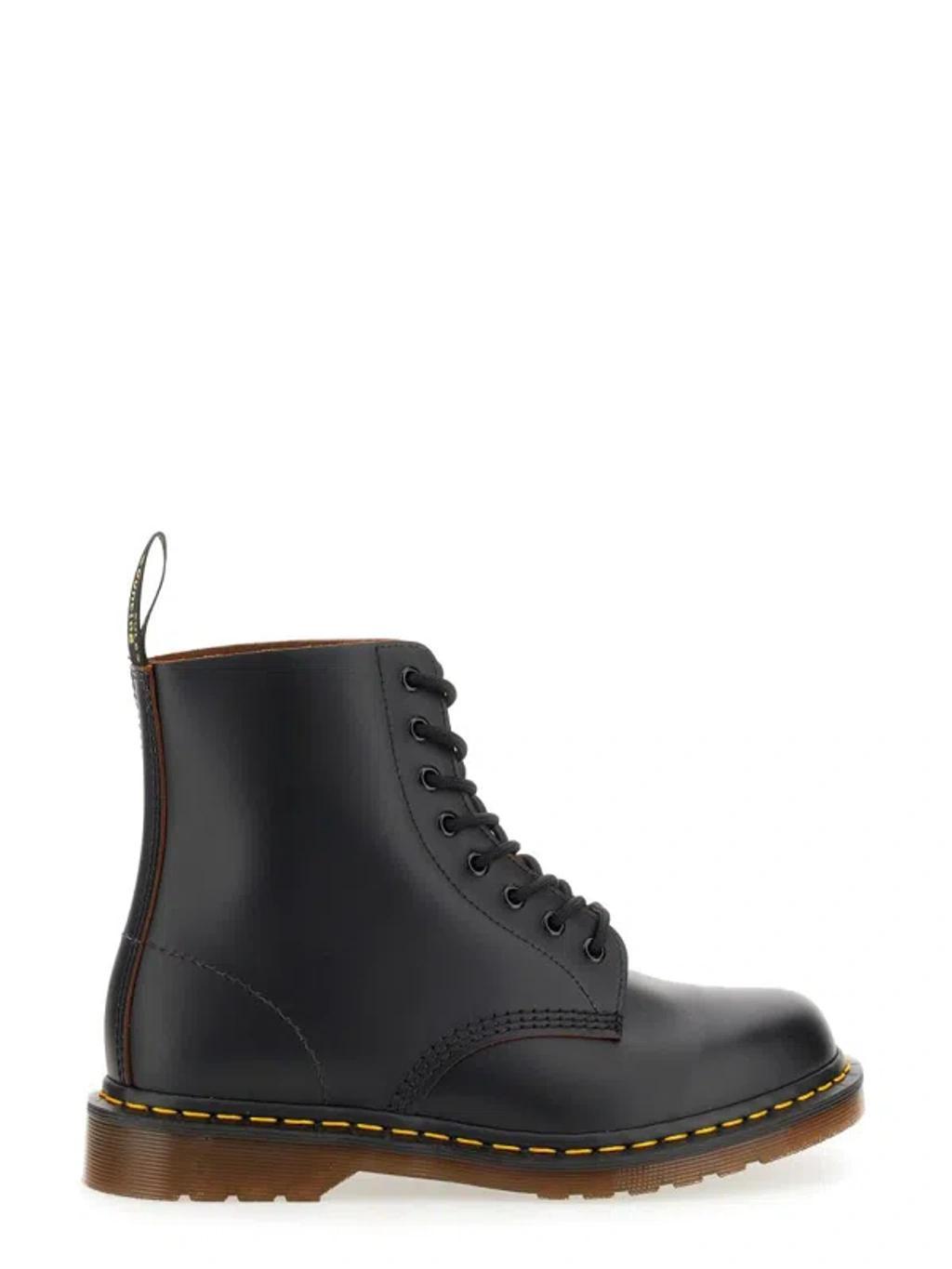 DR. MARTENS' 1460 Boots Black Greasy Product Image