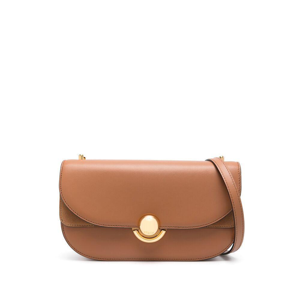 FURLA Sfera Crossbody Bag In Brown Product Image