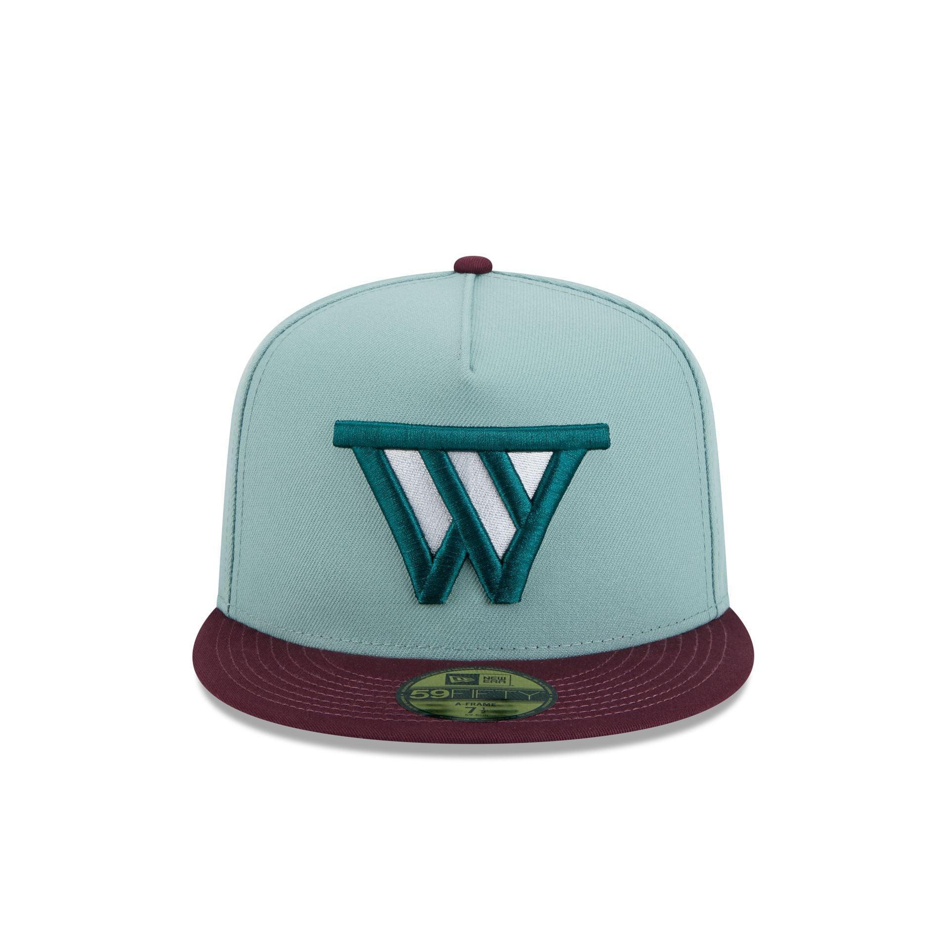 Golden State Warriors Beach Kiss Blue 59FIFTY A-Frame Fitted Hat Male Product Image