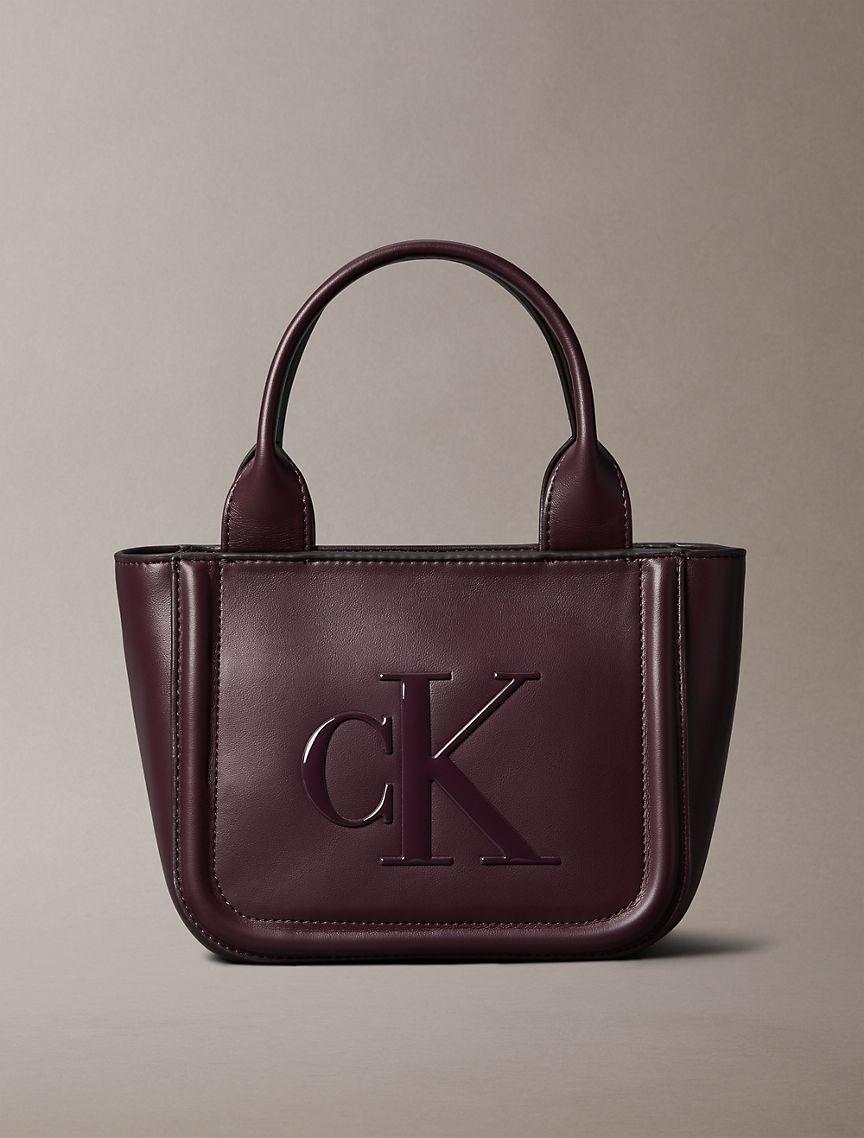 Embossed Monogram Logo Small Tote Bag Product Image