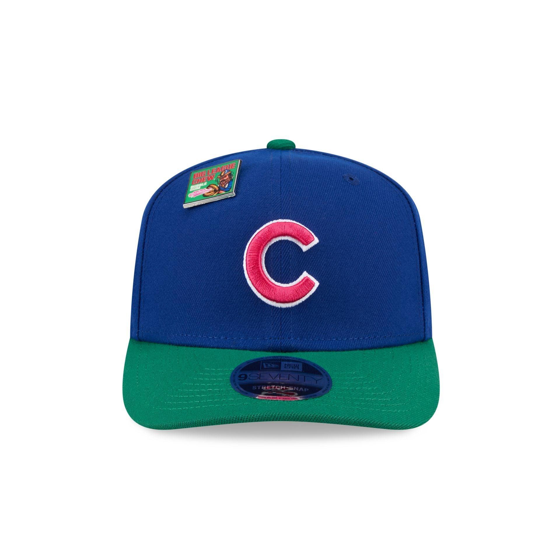 Big League Chew X Chicago Cubs Wild Pitch Watermelon 9SEVENTY Stretch-Snap Hat Male Product Image