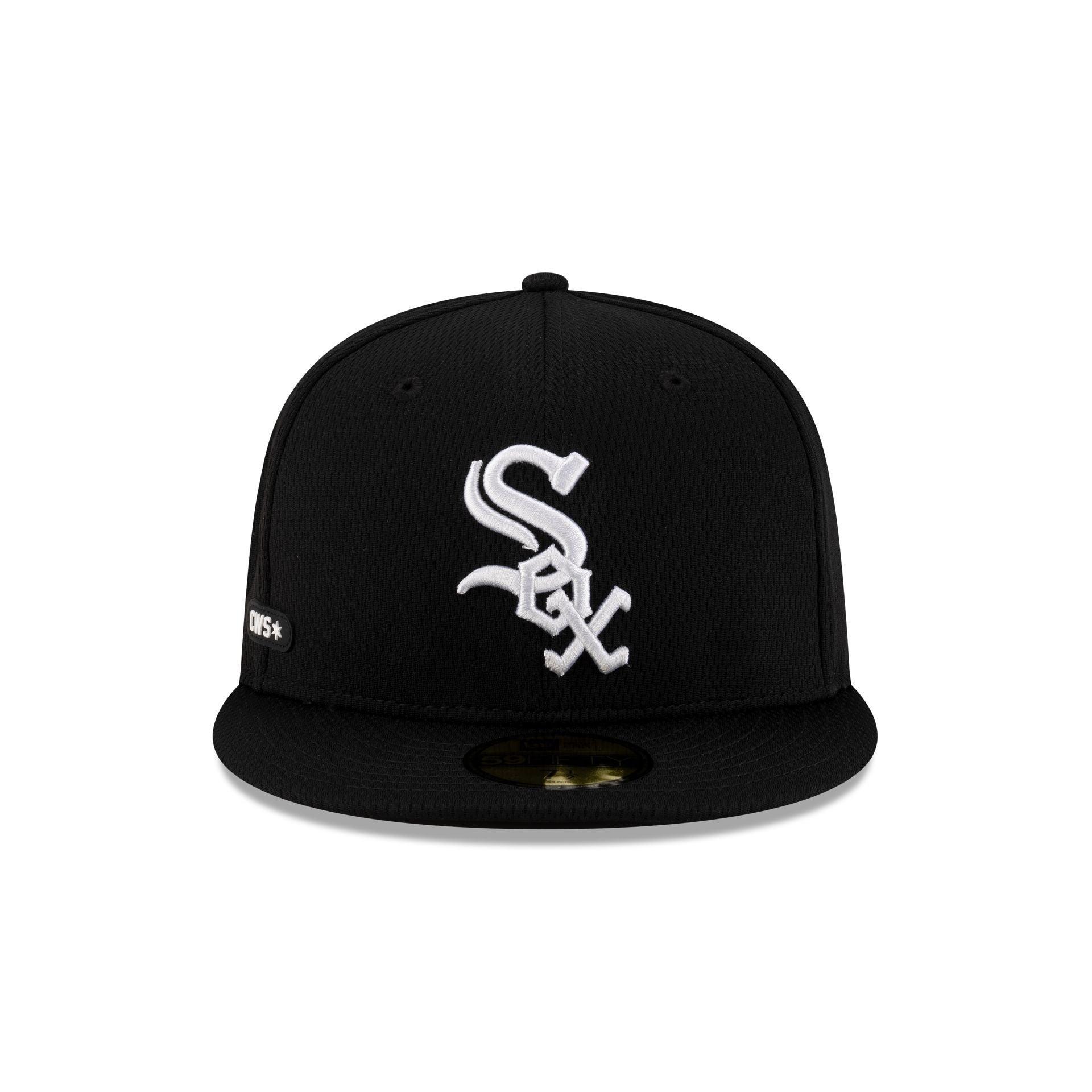 Chicago White Sox 2025 Clubhouse Black 59FIFTY Fitted Hat Male Product Image