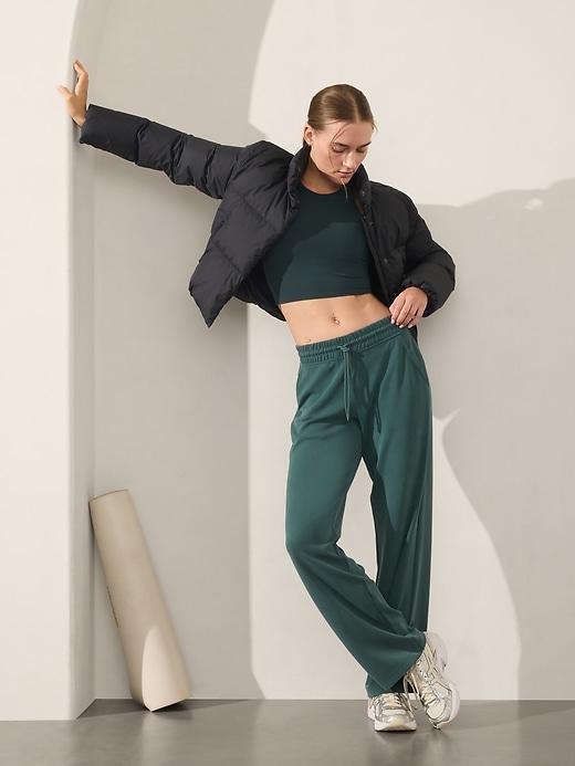 Seasoft Mid Rise Straight Pant Product Image