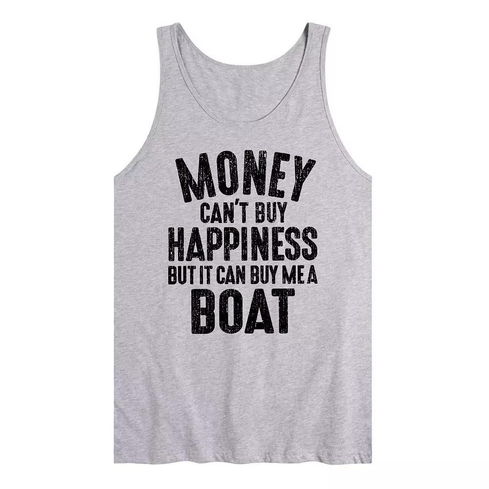 Men's Money Can't Buy Happiness Tank Top,  Product Image