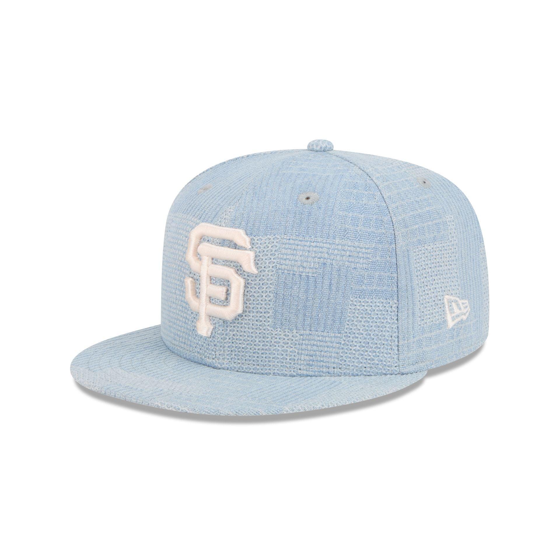 San Francisco Giants Denim Patchwork 9FIFTY Snapback Hat Male Product Image